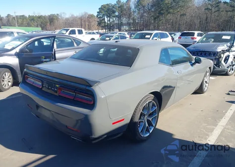 2023 Dodge Challenger Gt из США, поврежденный, VIN 2C3CDZJG4PH658545